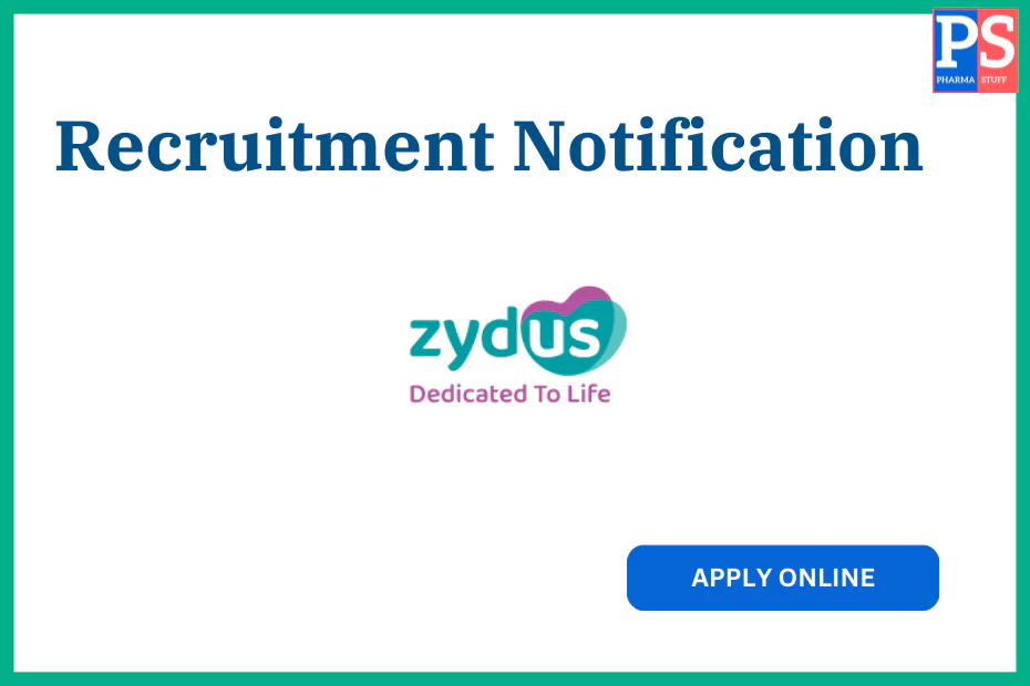 ZYDUS LIFESCIENCES Walk-in for Vaccine Technology Centre