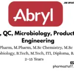 Abryl Laboratories Pvt. Ltd., Vill Bhagwanpura, PO Derabassi, Punjab.