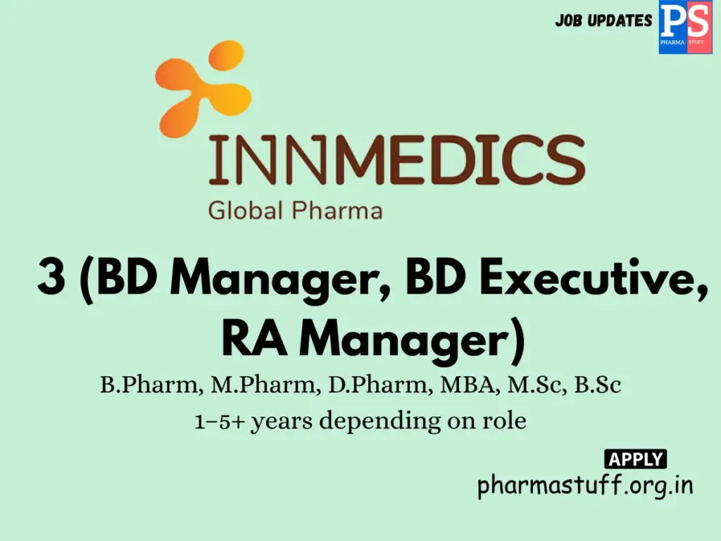 Global Pharma Hiring Business Development & Regulatory Affairs