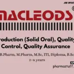 Macleods Pharmaceuticals Ltd.