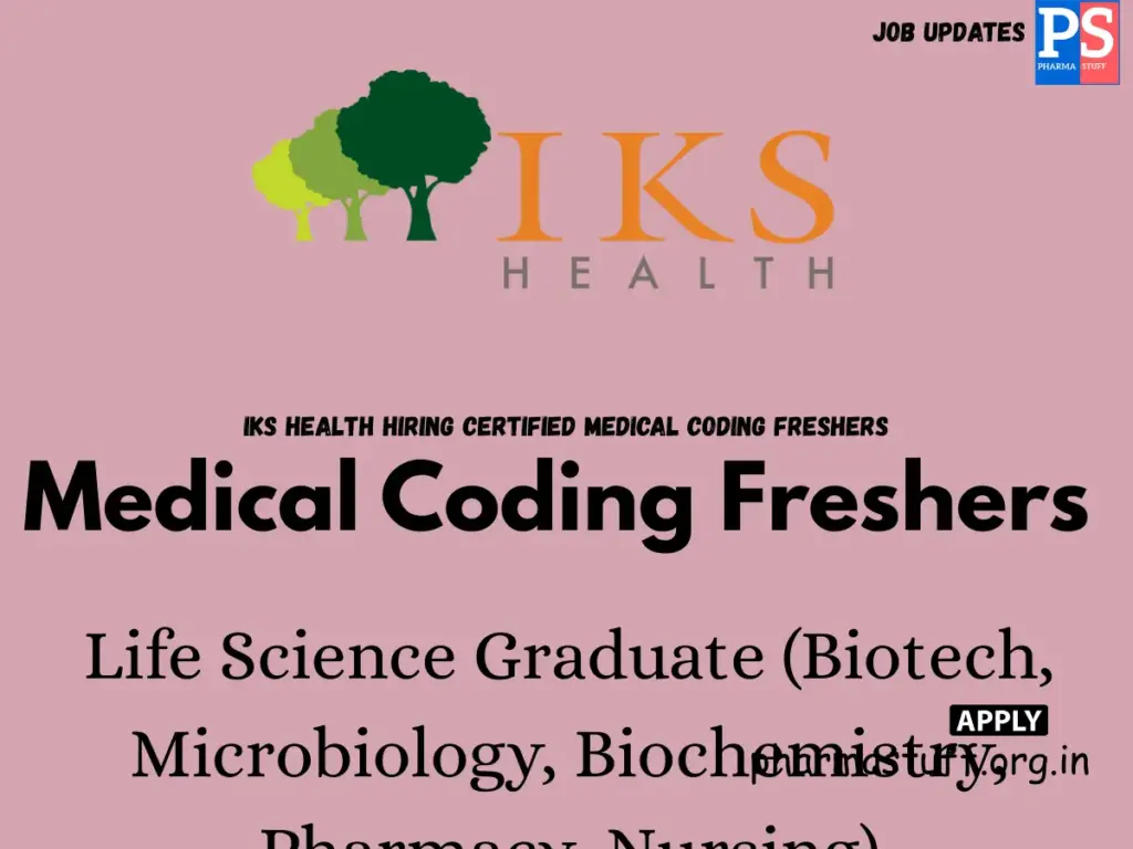 IKS Health Hiring certified medical coding freshers