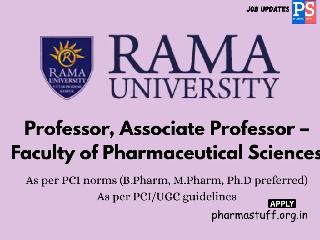Rama University Hiring Professors & Associate Professors