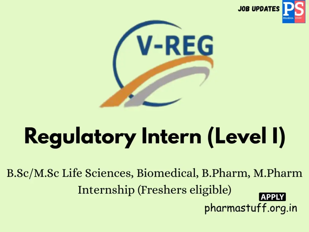 V-REG Hiring Regulatory Interns
