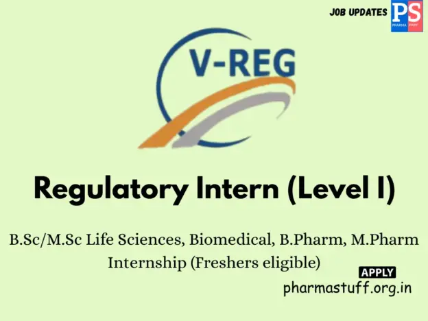 V-REG Hiring Regulatory Interns