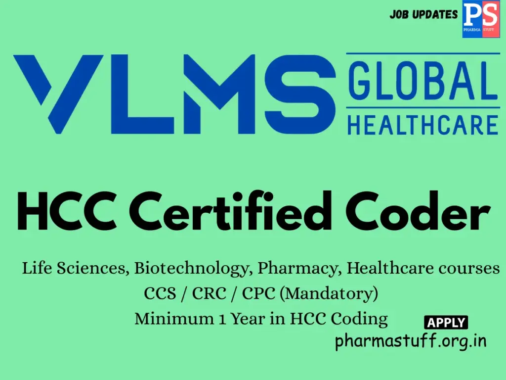 VLMS Healthcare Hiring HCC Certified Coder