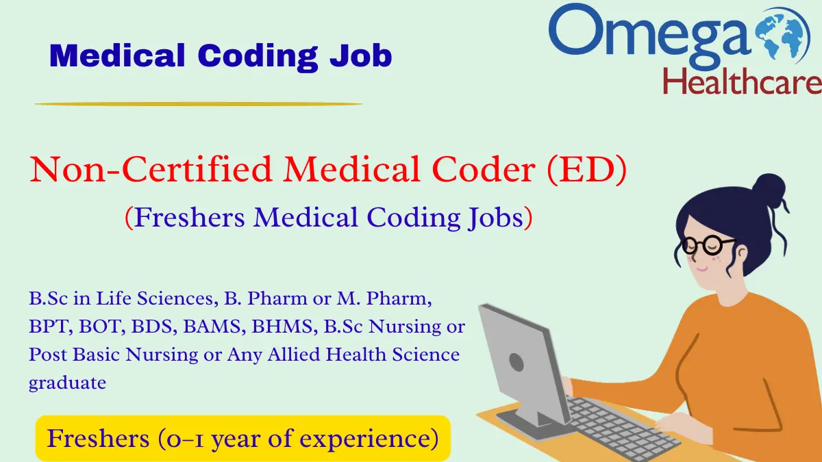 Non-Certified Medical Coding Jobs for Freshers Omega Healthcare