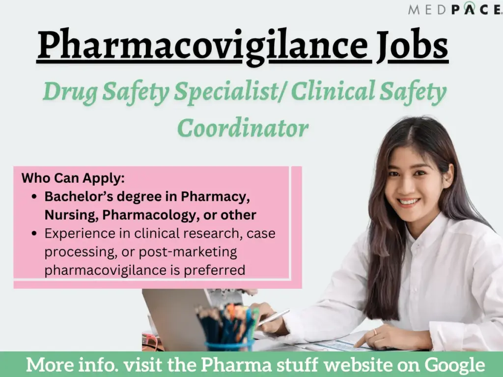 Drug Safety Specialist/Clinical Safety Coordinator Vacancy at Medpace