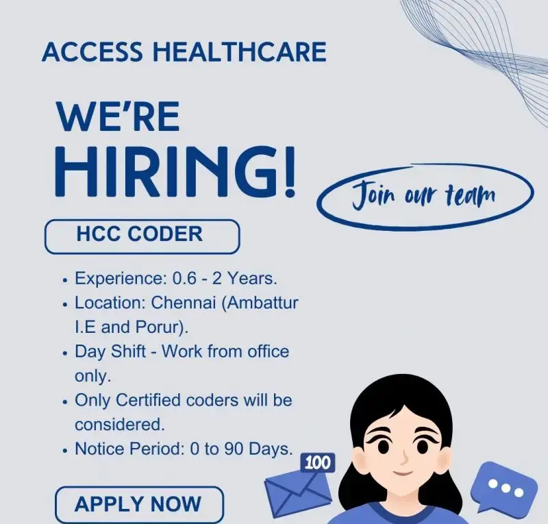 Apply for HCC Medical Coder roles at Access Healthcare