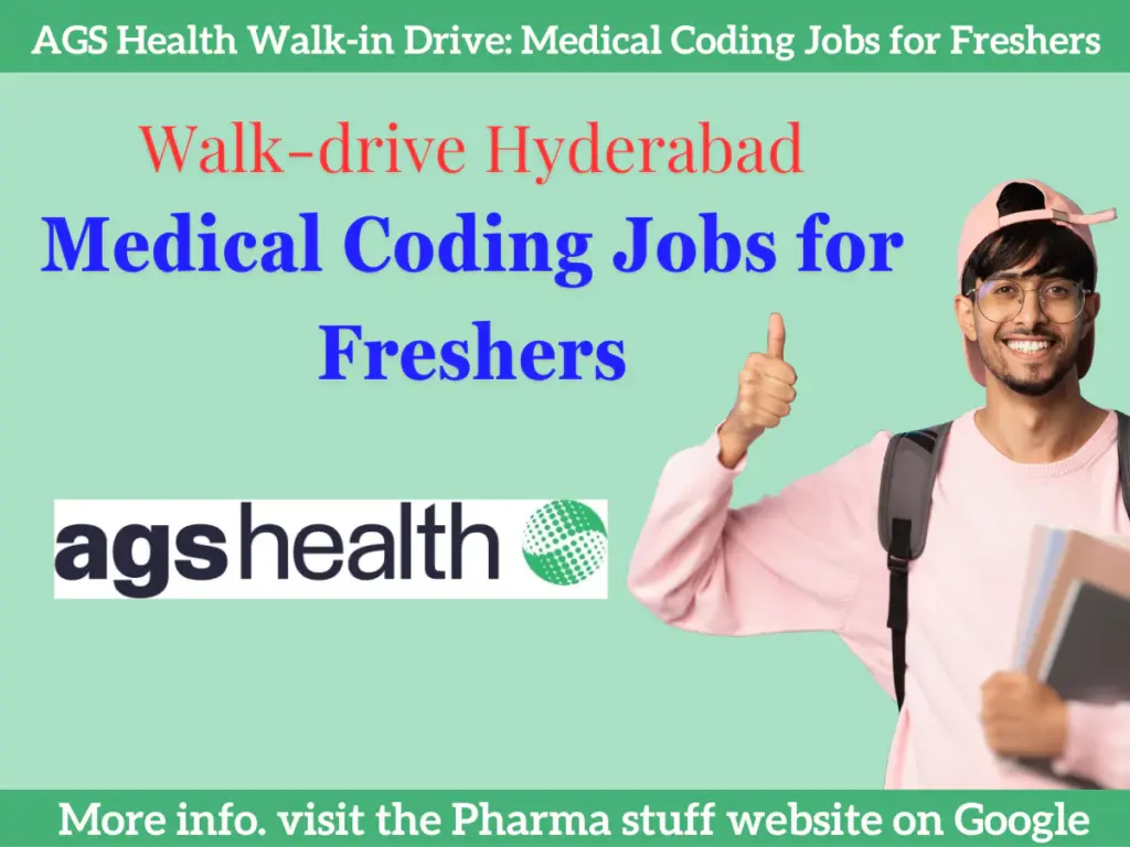 Medical Coder Fresher Walk-in | AGS Health Hyderabad