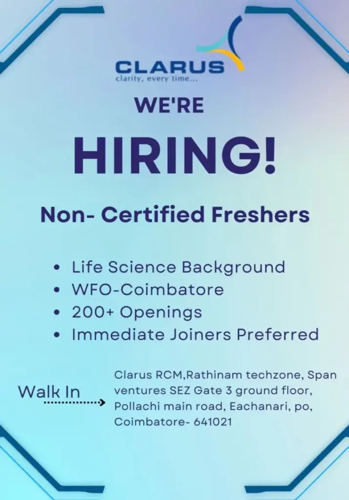 200+ Openings for Non-Certified Medical Coders – ClarusRCM