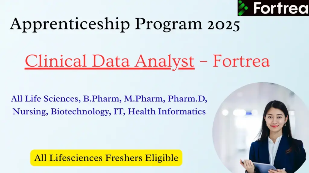 Apprentice - Asst Clinical Data Analyst at Fortrea