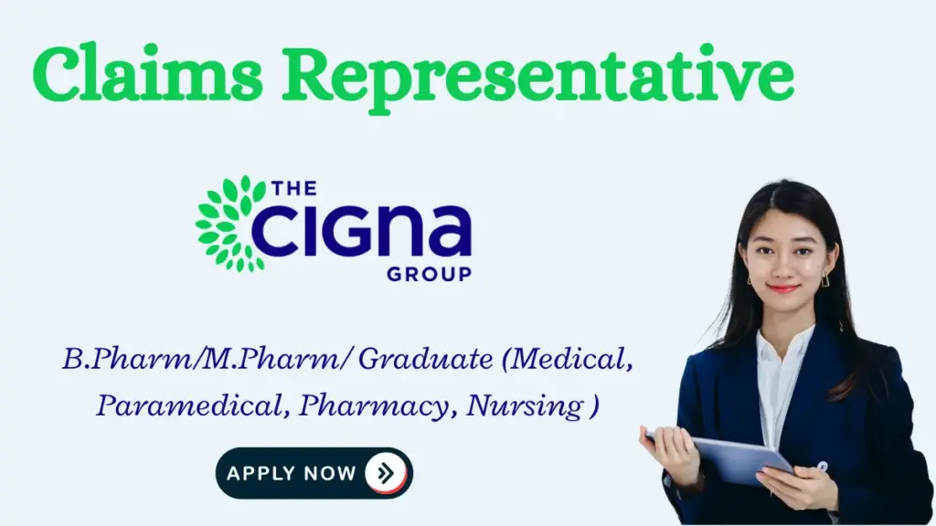 CIGNA Hiring international insurance claims Representative
