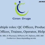 Ciron Drugs, US FDA Approved