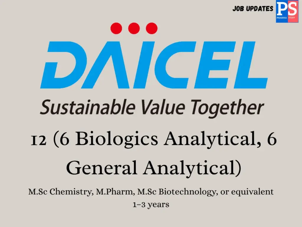 Daicel Chiral Technologies Walk-in Biologics Analytical,General Analytical