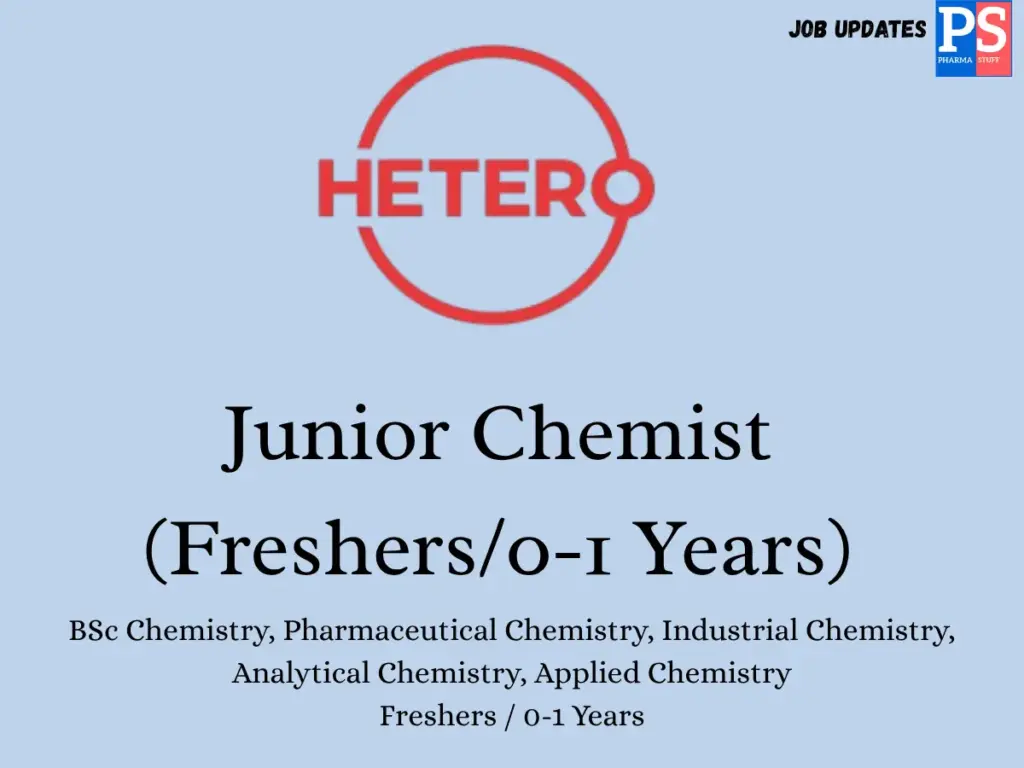 Hetero Hiring Production department roles