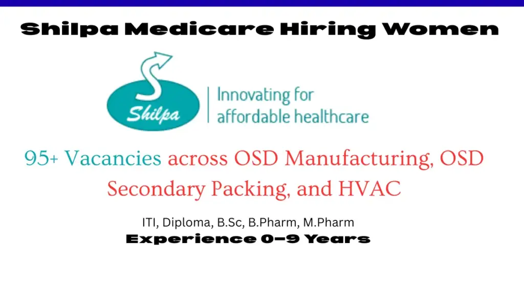 shilpa-medicare-formulation-walkin-drive
